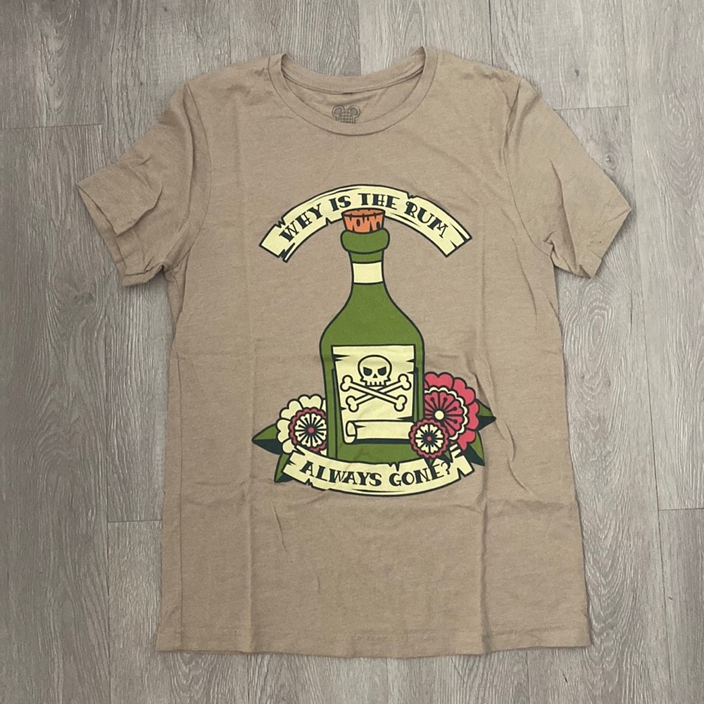 The Lost Bros Why is the rum always gone? Tattoo tshirt size medium